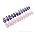 Wholesale 24 Pcs Cosmetics Press on Artificial Fingernails